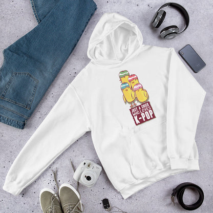 K-pop Chick Unisex Hooded Sweatshirt