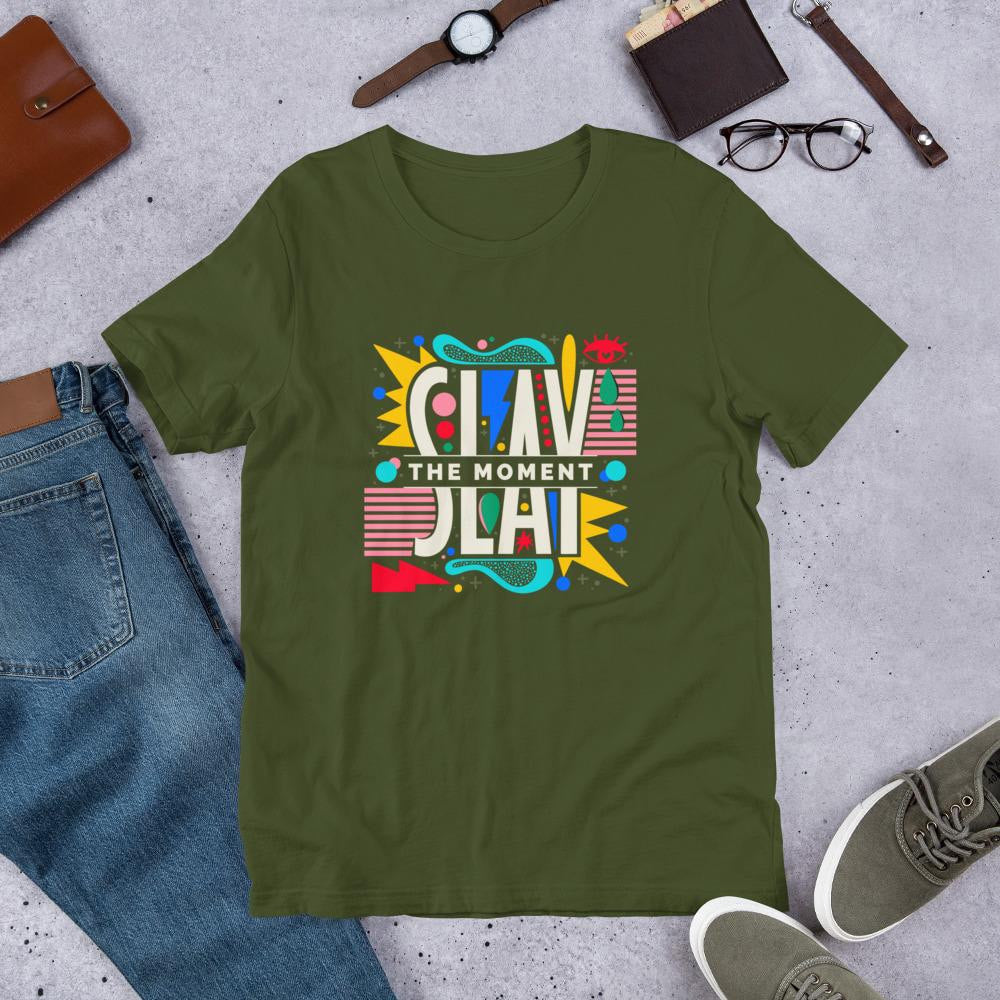 Slay Half-Sleeve T-Shirt — Olive