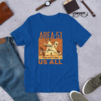 Area 51 Ride Unisex Half-Sleeve T-Shirt — True Royal
