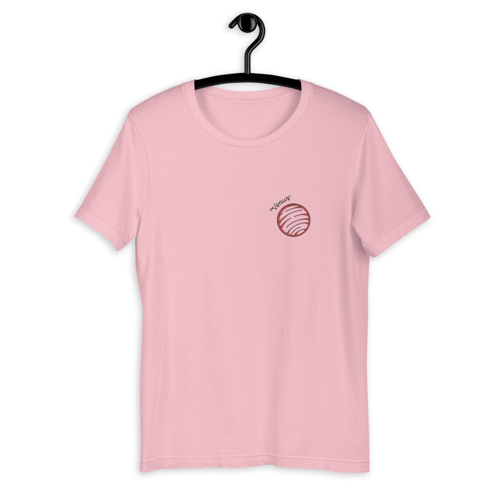 Venus Half-Sleeve T-Shirt — Pink