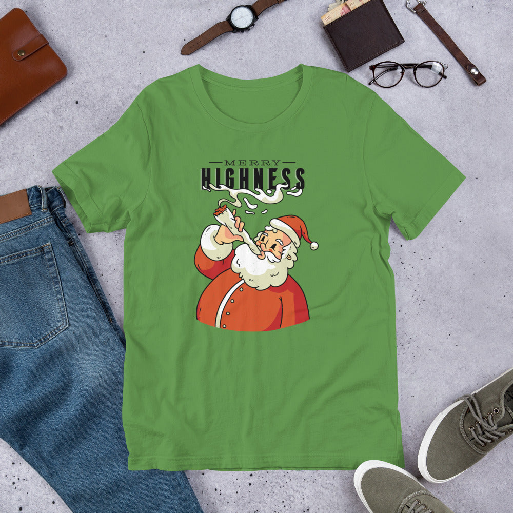 Merry Highness Half-Sleeve T-Shirt — Leaf