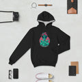 Alien Gangsta Champion Hoodie — Black