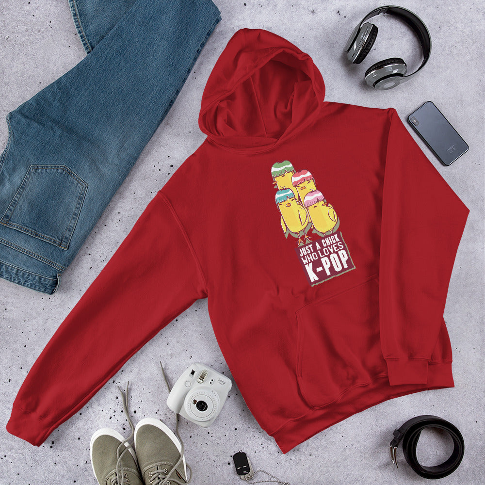 K-pop Chick Unisex Hooded Sweatshirt