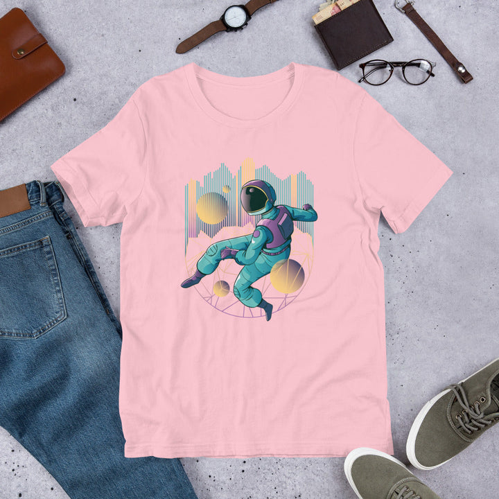 Techno Astronaut Half-Sleeve T-Shirt