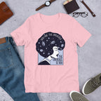Universe Girl Unisex Half-Sleeve T-Shirt — Pink
