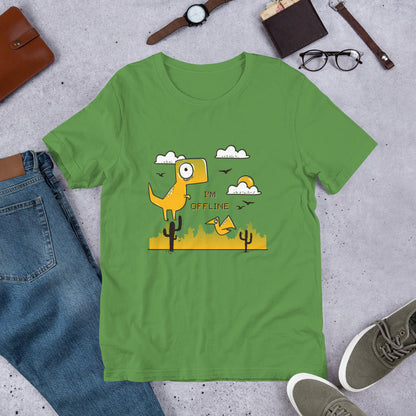 I'm Offline Half -Sleeve T-Shirt