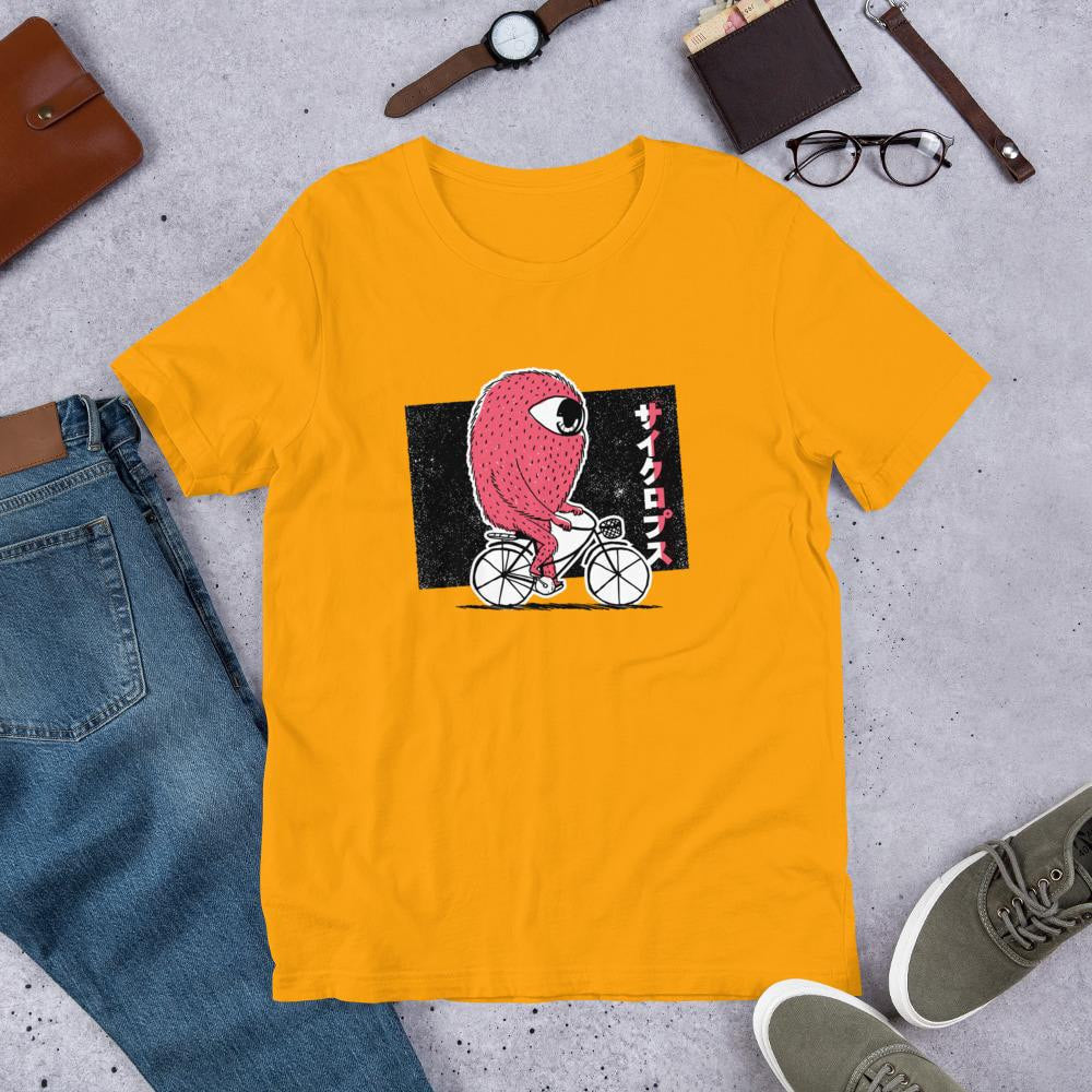 Cyclops Riding Bike Half Sleeve T-Shirt