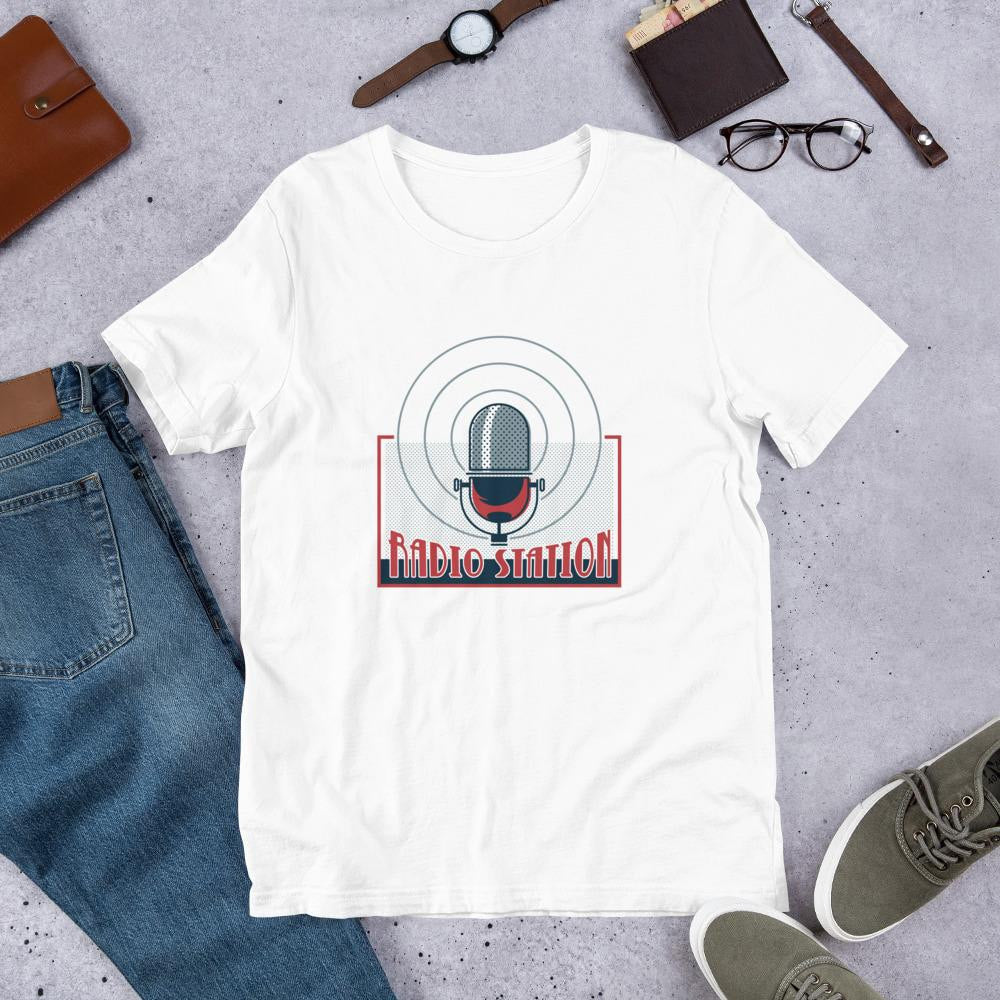 Radio Station Half Sleeve T-Shirt