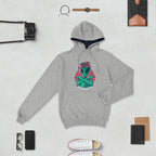 Alien Gangsta Champion Hoodie — Light Steel