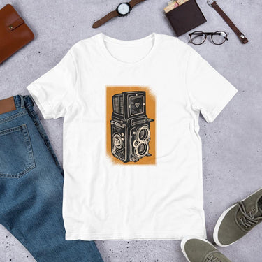 Vintage Rolleiflex Camera Half Sleeve T-Shirt
