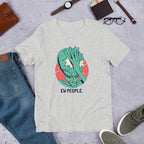 Alien Facepalm Half -Sleeve T-Shirt — Athletic Heather
