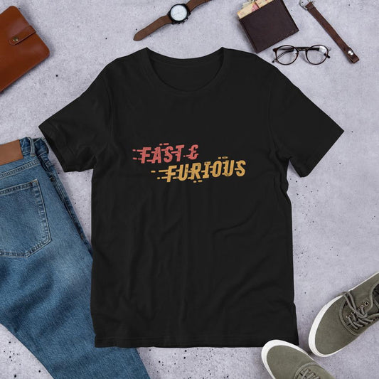 Fast & Furious Unisex Half-Sleeve T-Shirt #Plus-sizes