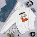 Merry Highness Unisex Hooded Sweatshirt — White