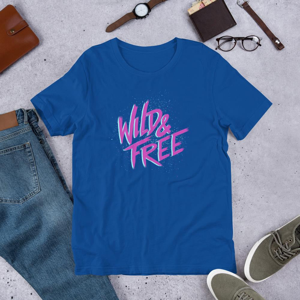 Wild & Free Half-Sleeve T-Shirt