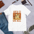 Area 51 Ride Unisex Half-Sleeve T-Shirt — White