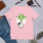 Goblin Astronaut Unisex Half-Sleeve T-Shirt — Pink