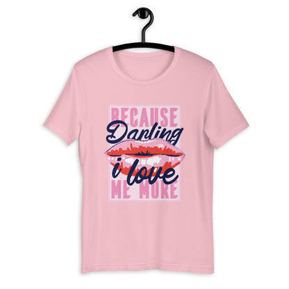I Love Me Unisex Half-Sleeve T-Shirt #Plus-sizes