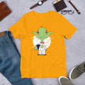 Goblin Astronaut Unisex Half-Sleeve T-Shirt — Gold