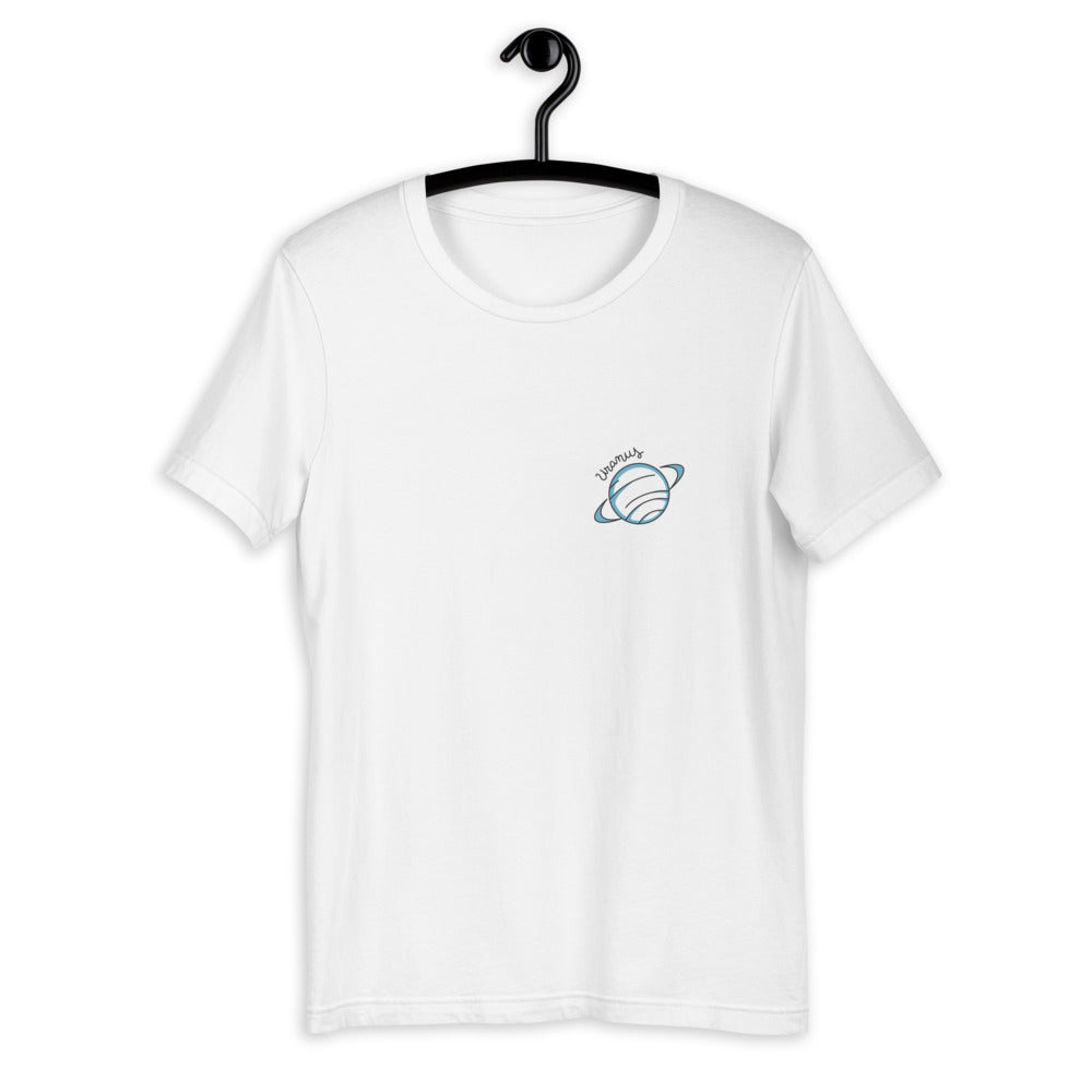 Uranus Half-Sleeve T-Shirt — White