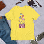 K-pop Chick Half-Sleeve T-Shirt — Yellow