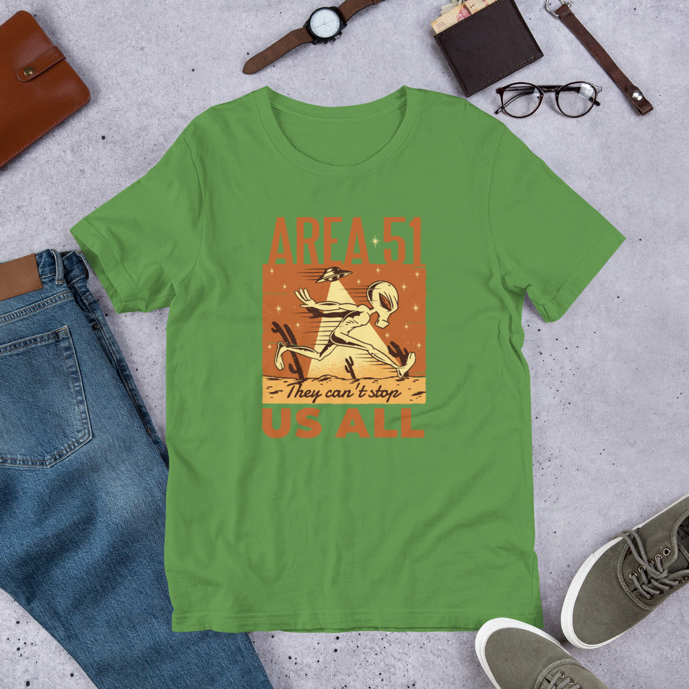 Area 51 Ride Unisex Half-Sleeve T-Shirt — detail view 5