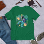 Techno Astronaut Half-Sleeve T-Shirt — Kelly