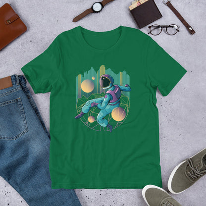 Techno Astronaut Half-Sleeve T-Shirt