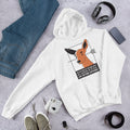 Feelings Hurt Unisex Hooded Sweatshirt — White