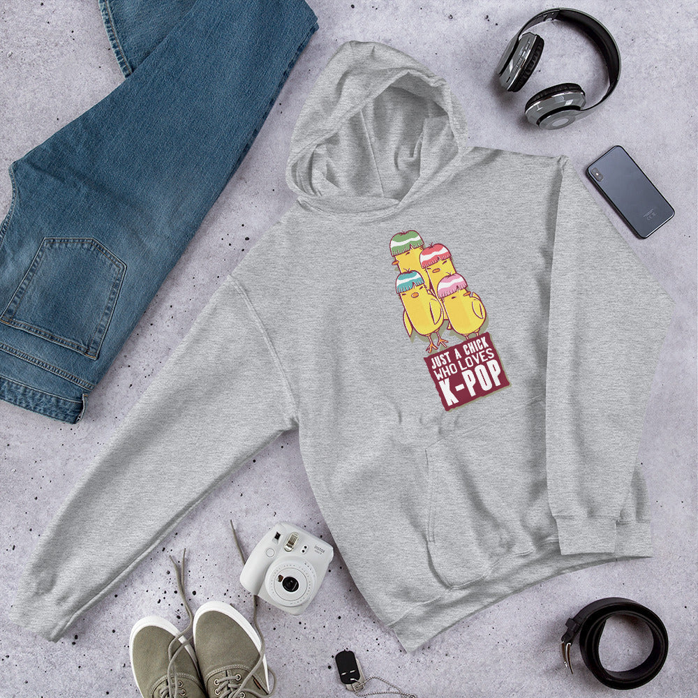 K-pop Chick Unisex Hooded Sweatshirt
