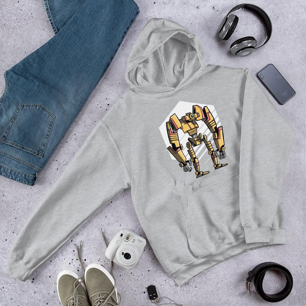 Robot One Unisex Hooded Sweatshirt