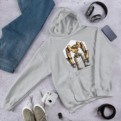 Robot One Unisex Hooded Sweatshirt