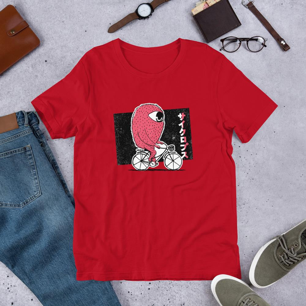 Cyclops Riding Bike Half Sleeve T-Shirt