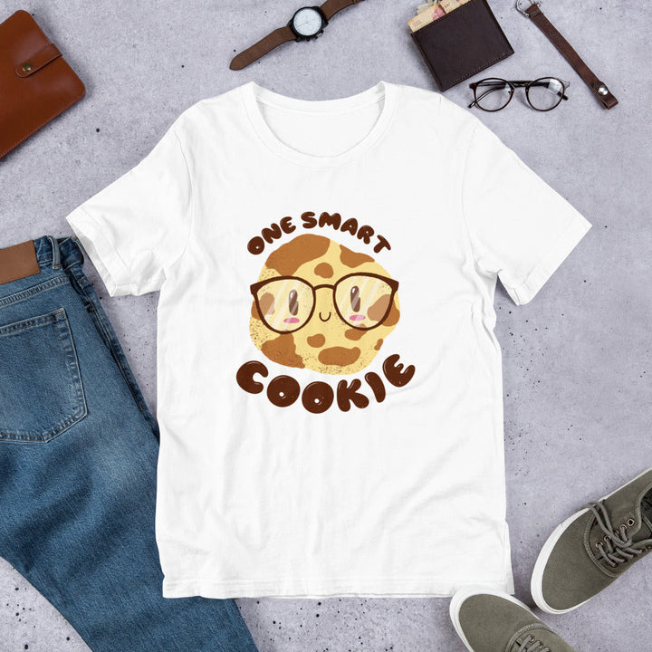 Smart Cookie Unisex Half-Sleeve T-Shirt #Plus-sizes