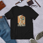 Modern Mummy Half Sleeve T-Shirt — Black