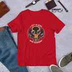 Aliens In Basement Unisex Half-Sleeve T-Shirt — Red