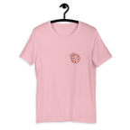 Mars Half-Sleeve Unisex T-Shirt — Pink