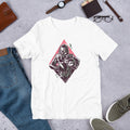 Astronaut Biker Half-Sleeve T-Shirt — Men