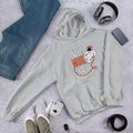 Need More Space Unisex Hooded Sweatshirt — Grey