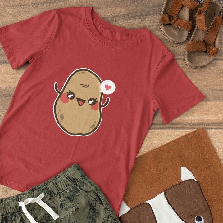 Cute Potato Toddler's T-shirt — 1 (4)