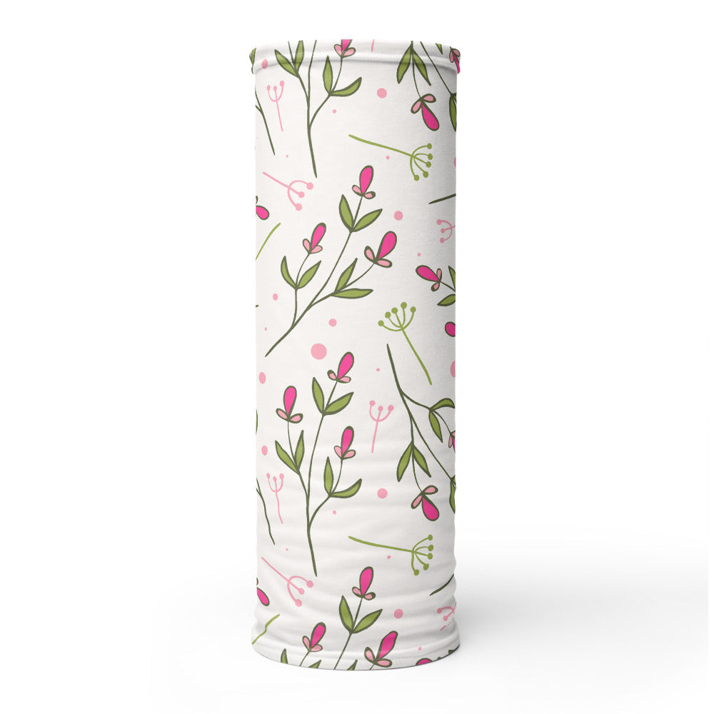 Roses & Leaves Neck Gaiter