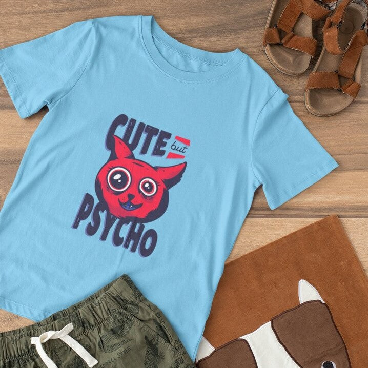 Cute Psycho Toddler's T-Shirt — 1 (2)