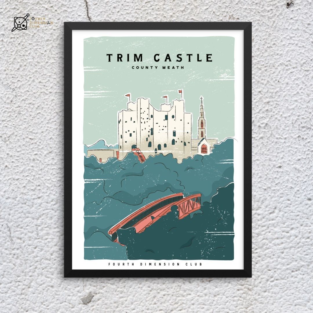 Trim Castle Framed Poster — A3 12 X 18 Inch
